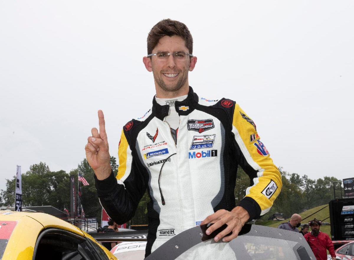CORVETTE RACING AT ROAD AMERICA: Taylor Puts Corvette on GTLM Pole