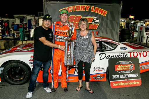 SELLERS SWEEPS SATURDAY LATE MODEL STOCK CAR TWINBILL AT SOUTH BOSTON SPEEDWAY