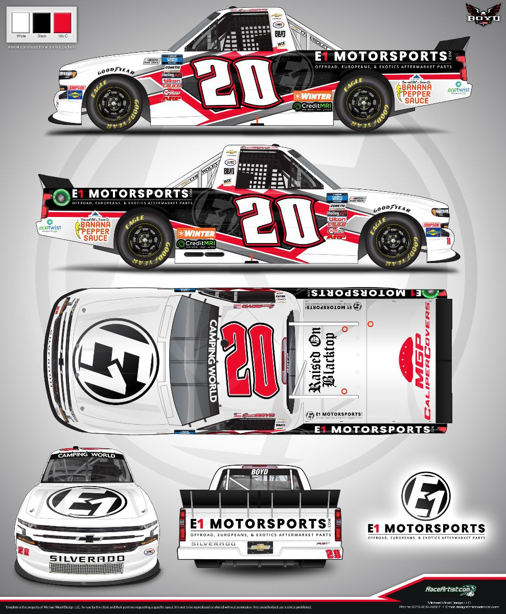 E1 Motorsports Adds Watkins Glen Primary Sponsorship with Spencer Boyd