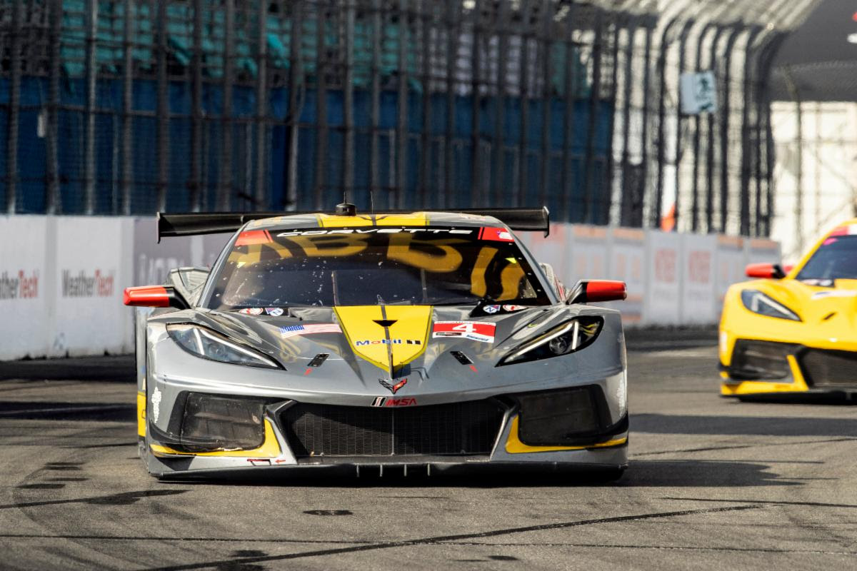 CORVETTE RACING AT LONG BEACH: Another Win for No. 4 C8.R