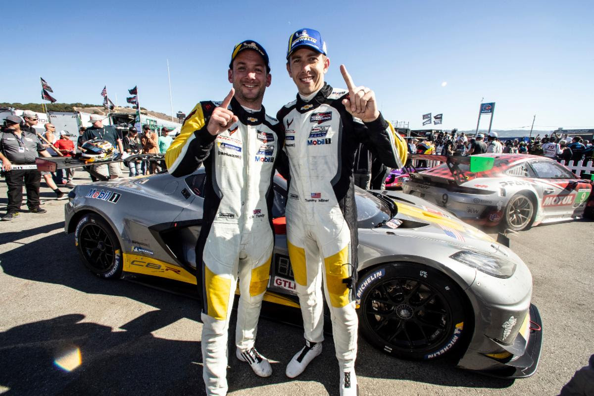 CORVETTE RACING AT LAGUNA SECA: Long-Awaited Victory for No. 4 Corvette
