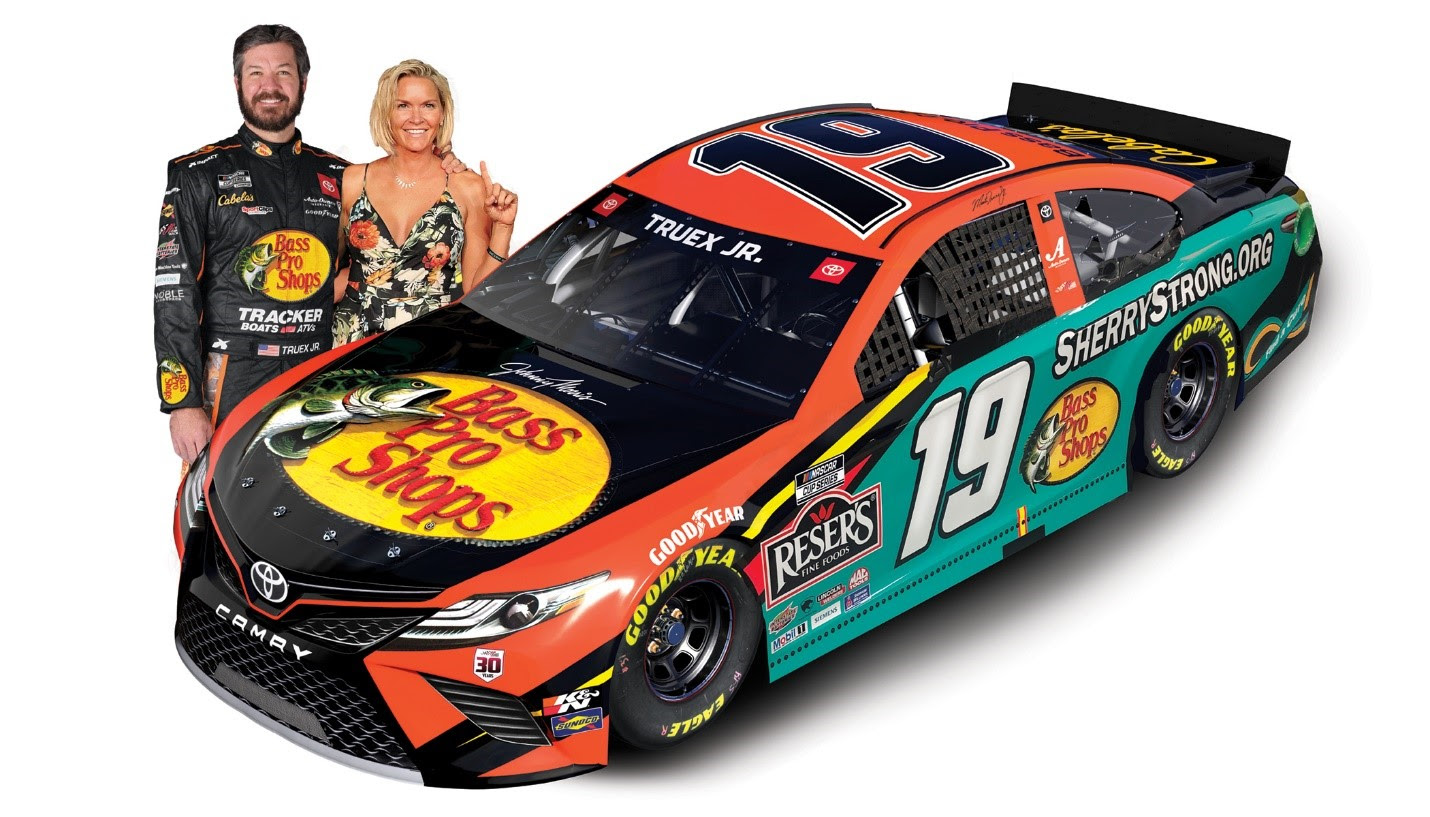 Johnny Morris & Entire Bass Pro Shops Family Pay Special Tribute to Longtime Friends Sherry Pollex and Martin Truex Jr. in the Fight Against Ovarian Cancer