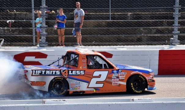 Sheldon Creed goes back to back with Truck playoff win at Darlington