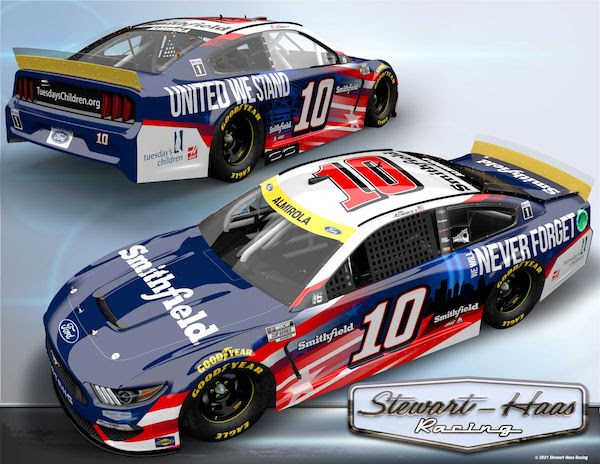 No. 10 Smithfield/Tuesday’s Children Ford Racing: Aric Almirola Richmond Advance