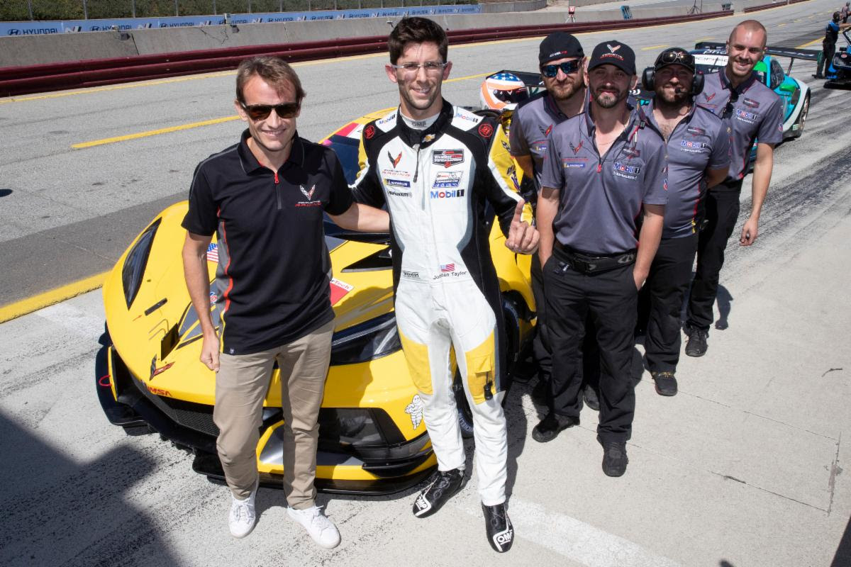 CORVETTE RACING AT LAGUNA SECA: Taylor, No. 3 Corvette Take GTLM Pole