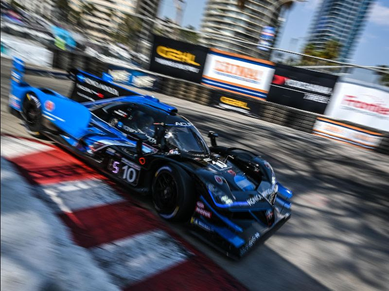 The No. 10 Konica Minolta Acura ARX-05 Continues to Lead the 2021 IMSA Championship After a Fourth Place Finish at the Acura Grand Prix of Long Beach