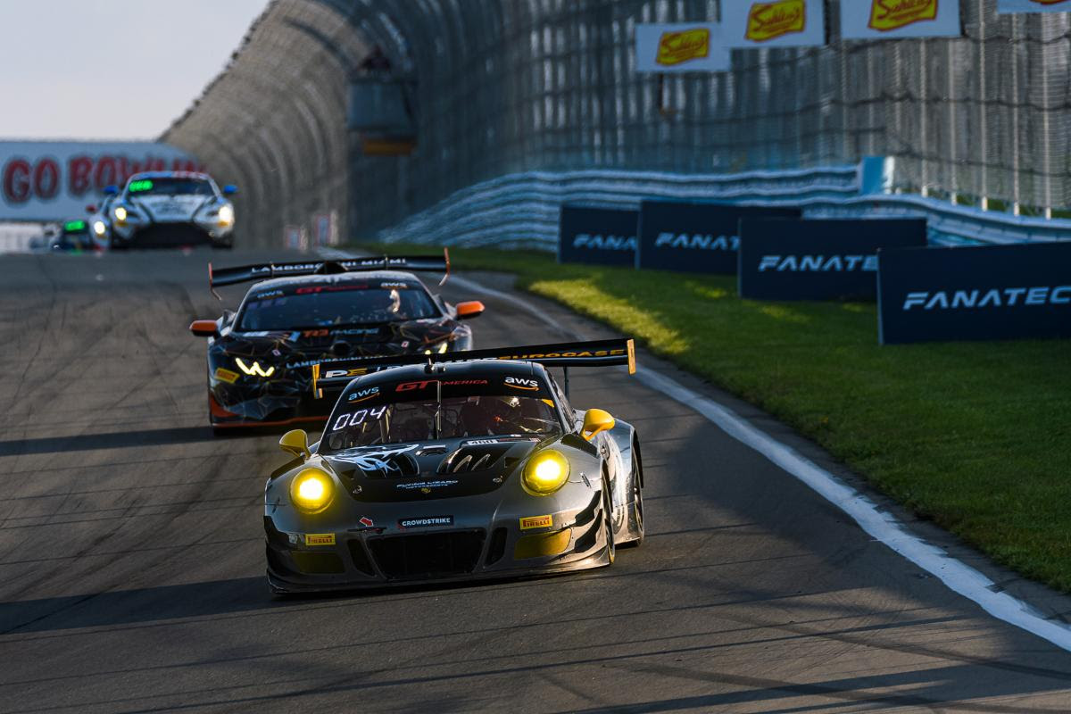 Wilzoch Flies the Lizard Porsche to Two GT America Podiums at Watkins Glen