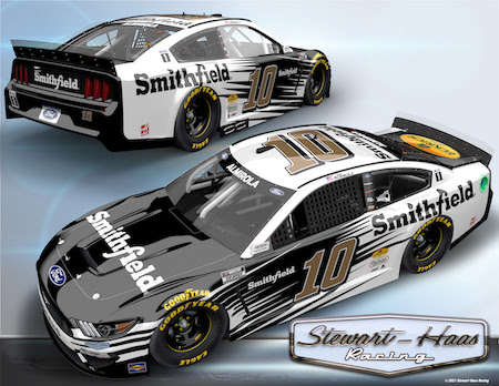 No. 10 Smithfield Ford Racing: Aric Almirola Talladega Advance