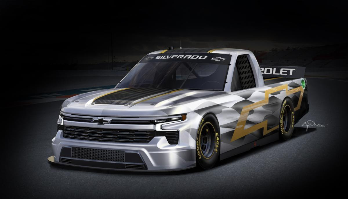 NASCAR CHEVROLET SILVERADO TO HAVE NEW LOOK IN 2022