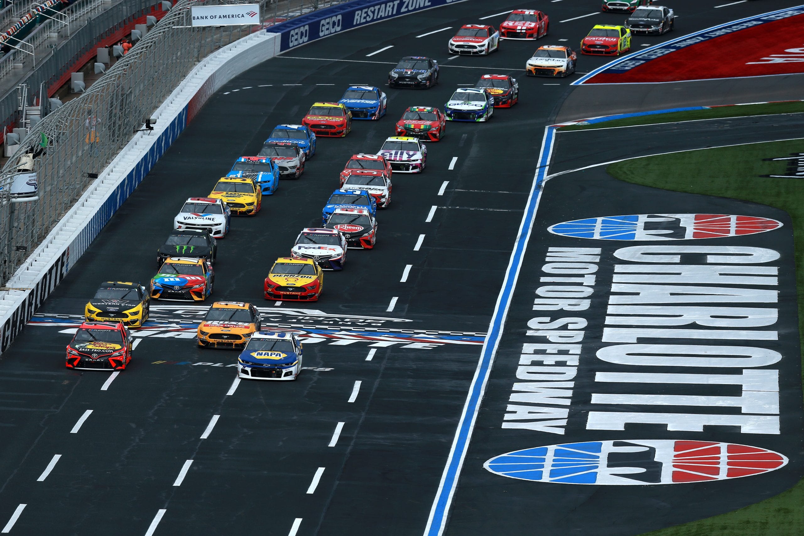 Playoff Picture as NASCAR heads to the Charlotte ROVAL