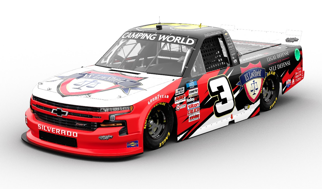 U.S. LawShield To Partner with Jordan Anderson for Talladega Superspeedway Truck Race