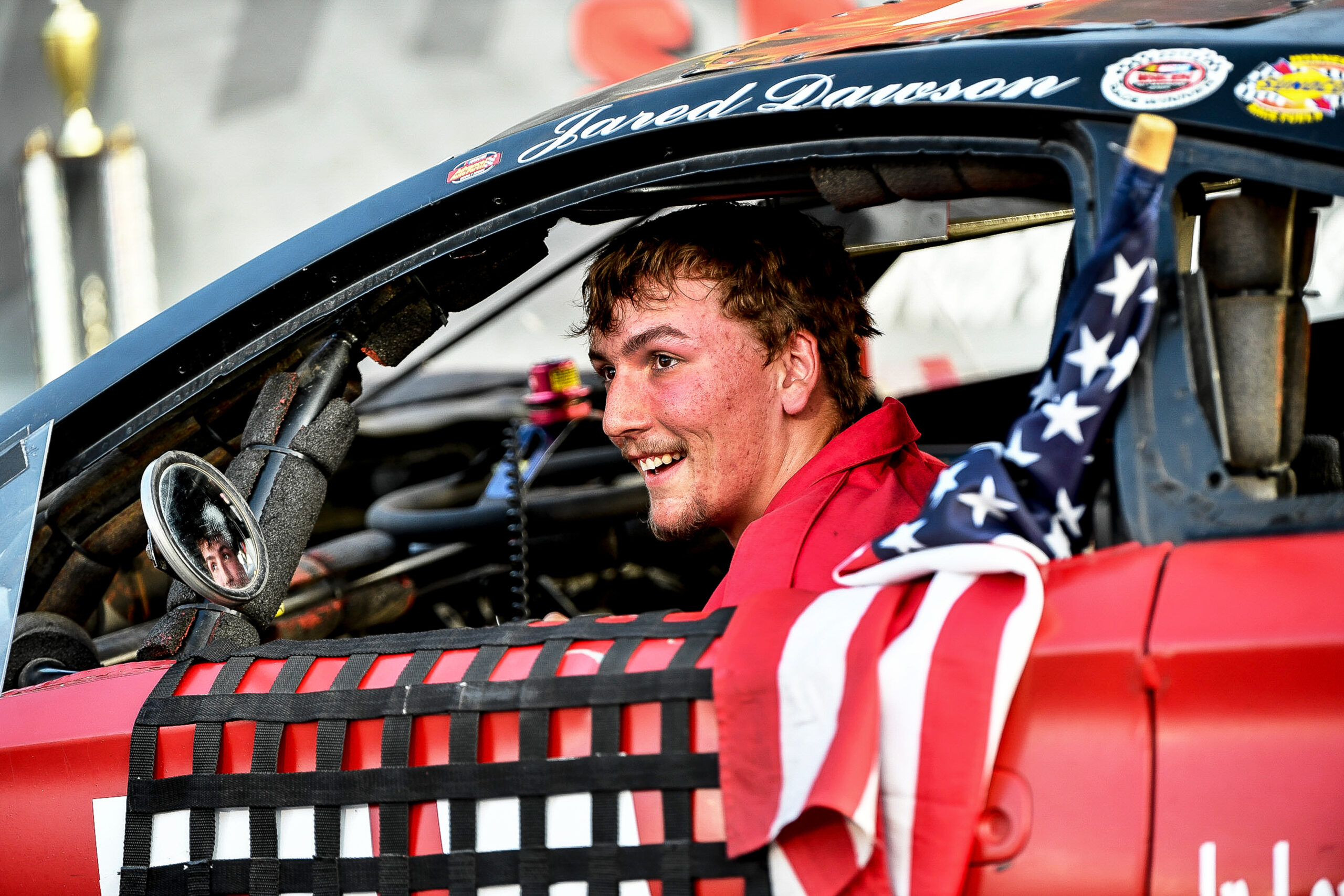 Big 2021 season for Jared Dawson at South Boston Speedway includes earning Pure Stock Division Rookie of the Year, division runner-up in Hornets