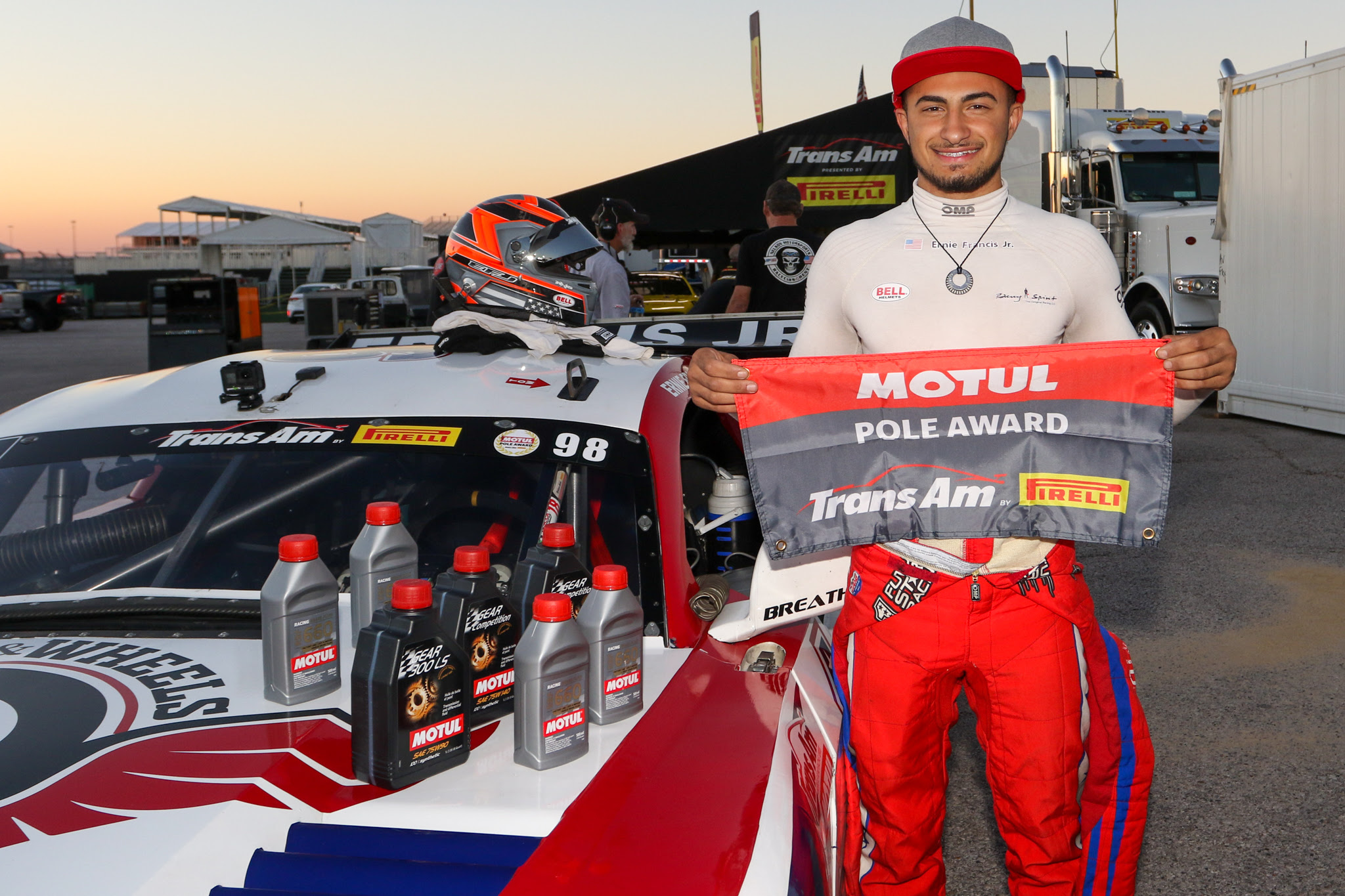 Francis Wins 52nd Pole in Qualifying in Trans Am Season Finale at COTA