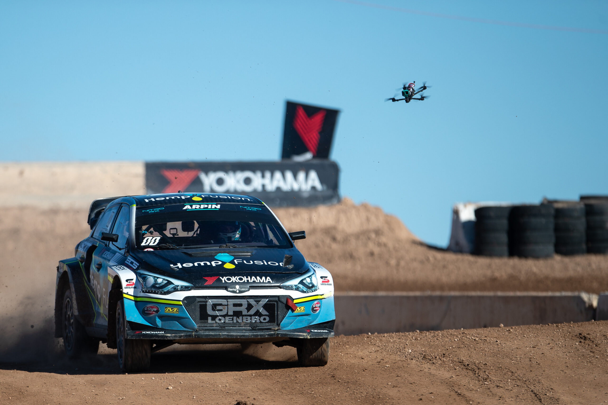 GRX Loenbro Continues to Build Momentum at Nitro Rallycross Round 3 in Phoenix