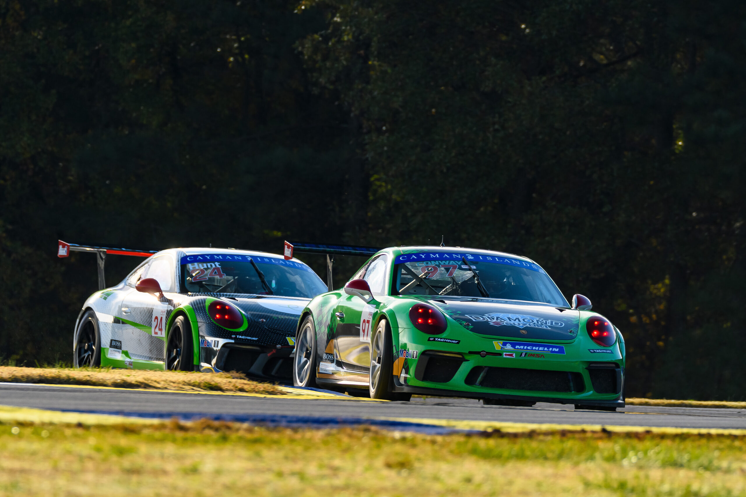 Irish Mike Racing puts both cars on Road Atlanta Podium