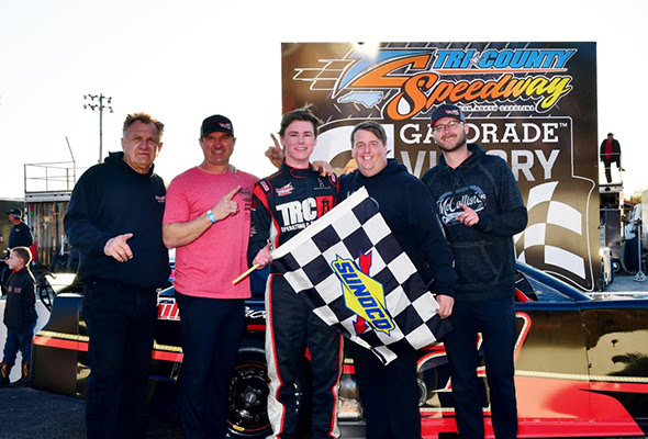 Lee Faulk Racing & Braden Rogers Win Tri-County Speedway Track Title