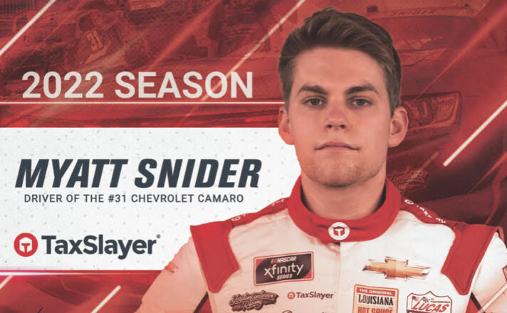 Myatt Snider Joins Jordan Anderson Racing For 2022 Nascar Xfinity