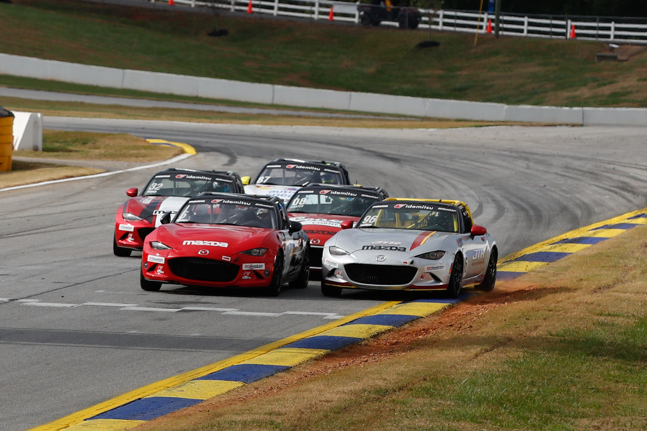Wagner Takes Third-Straight MX-5 Cup Win in Remarkable Road Atlanta Finish