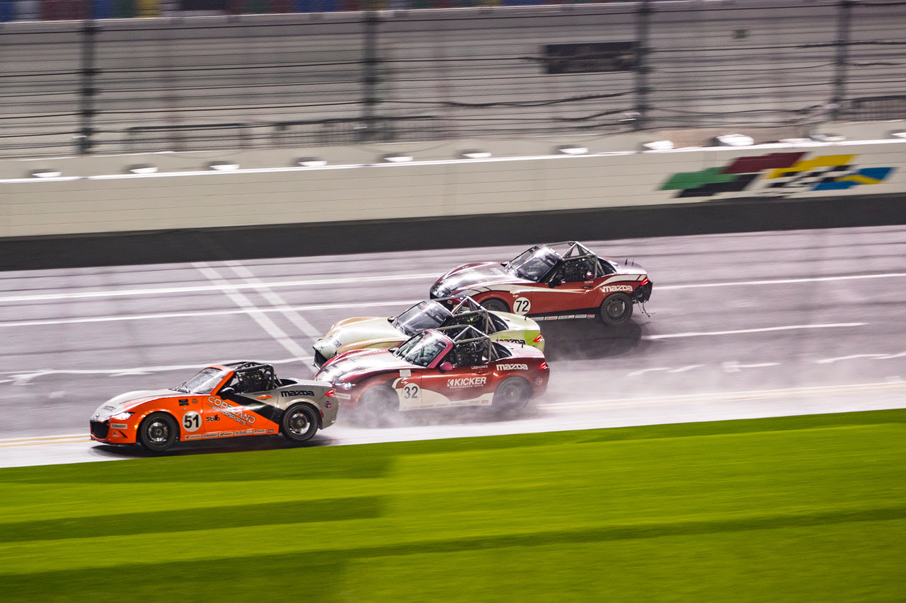 Gonzalez Wins Rainy MX-5 Cup Season Opener at Daytona