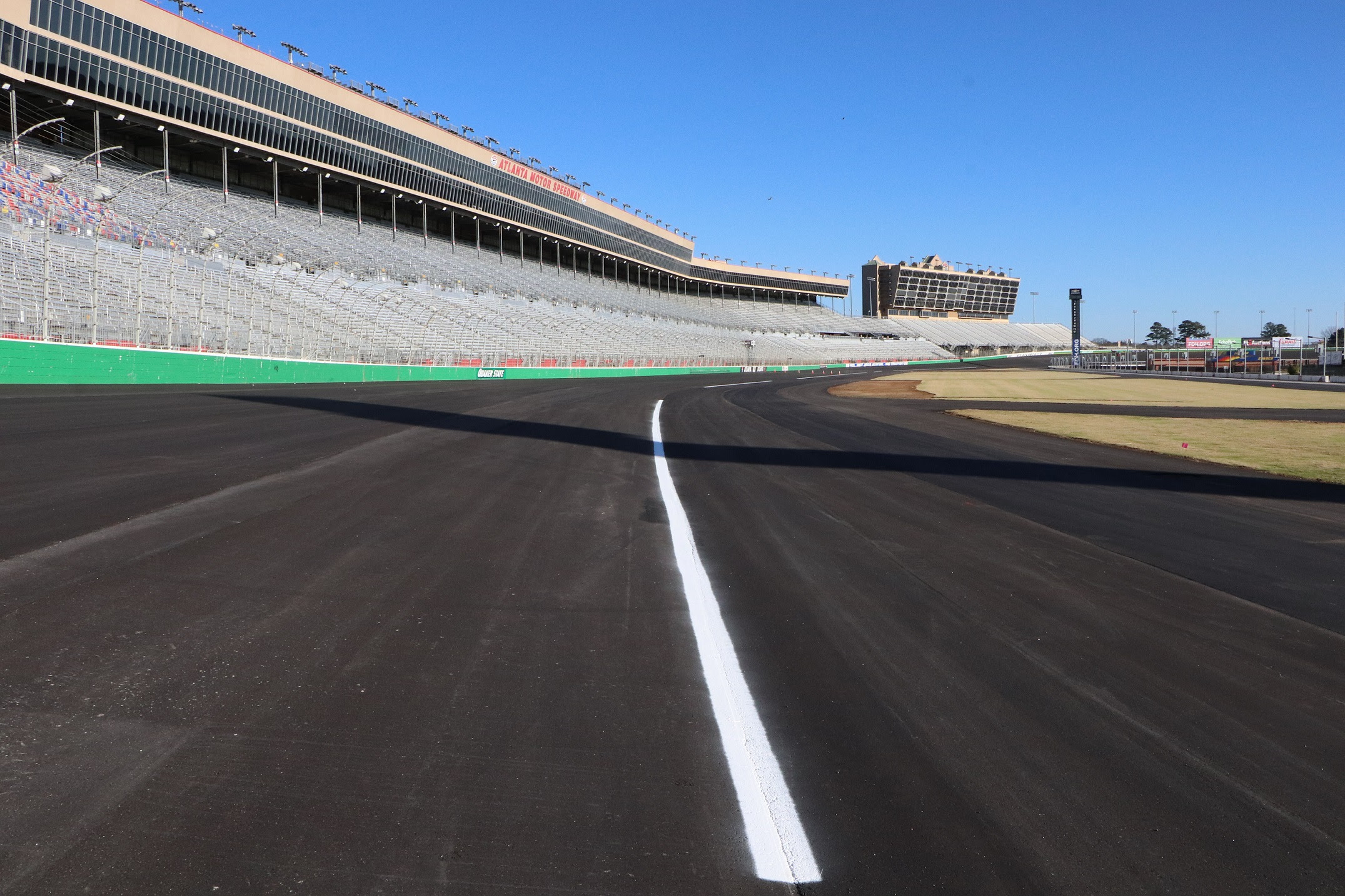Laps for Charity gives fans a chance to drive around the all-new Atlanta Motor Speedway