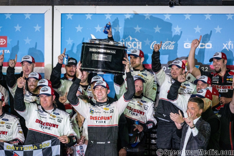 Cindric prevails for first Cup triumph at the Daytona 500