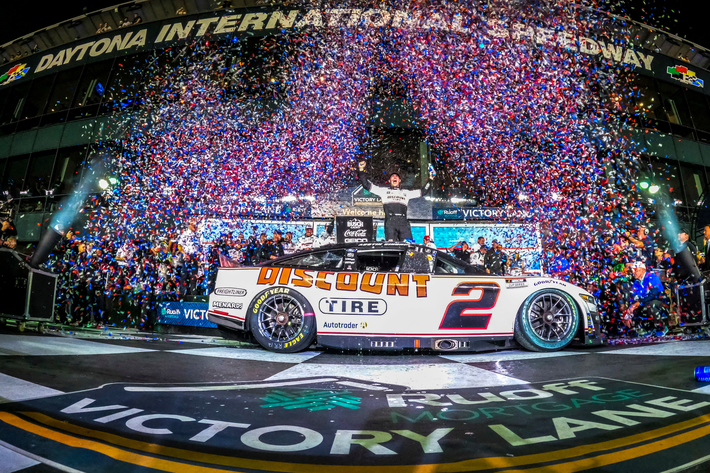 Ford Performance NASCAR: Ford Off to Perfect Start in Next Gen Era as Cindric Wins Daytona 500