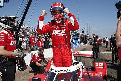 McLaughlin Grabs First Career NTT P1 Award in Last Second at St. Pete