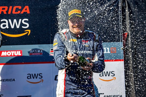 George Kurtz and the No. 04 Riley Motorsports Mercedes-AMG GT3 Team Victorious Saturday in Their First Weekend of SRO GT America Powered by AWS Competition Together in St. Petersburg