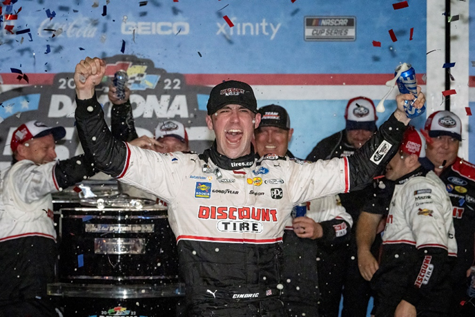 Rookie Austin Cindric Gets First NASCAR Cup Series Victory in Thrilling DAYTONA 500