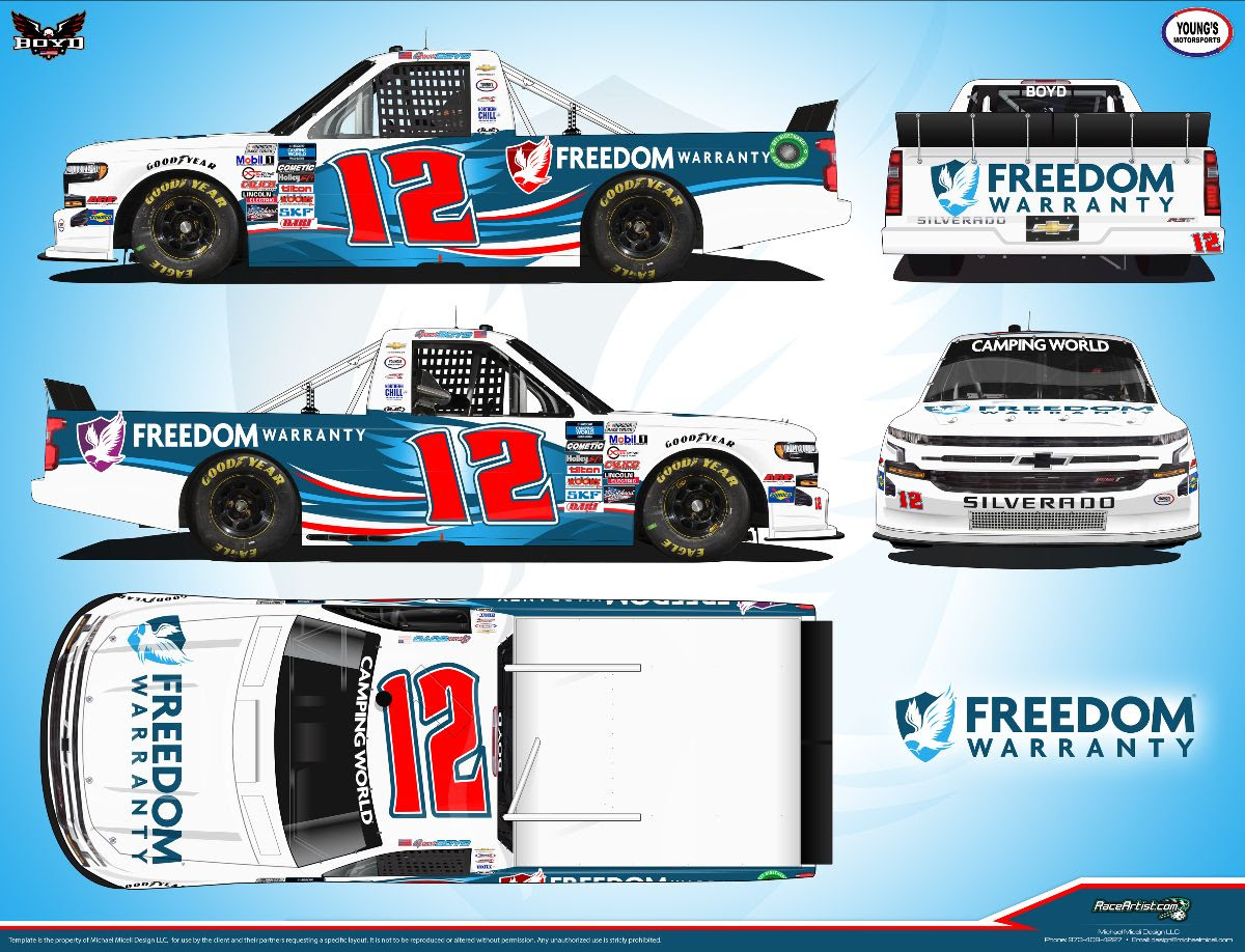 Spencer Boyd Inks Extension with Sponsor Freedom Warranty
