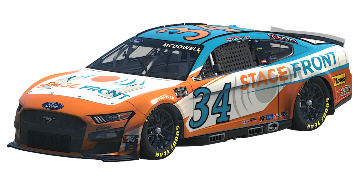 Stage Front Makes NASCAR Debut with Michael McDowell