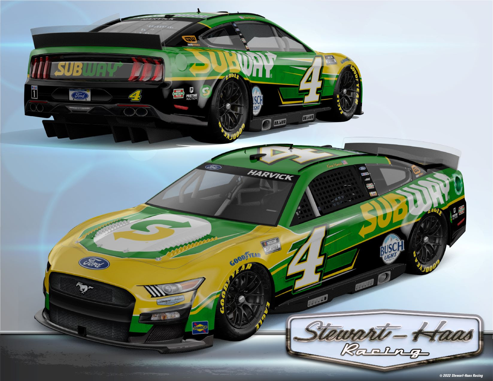 Subway Racing: Kevin Harvick Fontana Advance