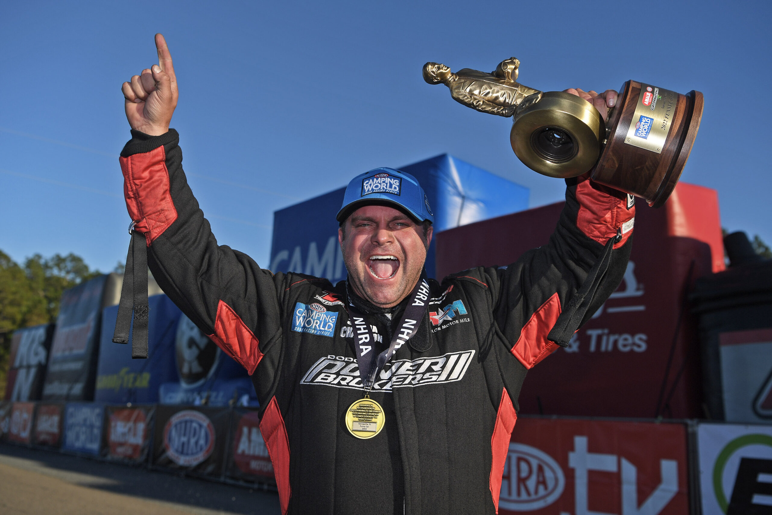 Hagan Drives Dodge Power Brokers Funny Car to His First NHRA Gatornationals Win and First Victory for Tony Stewart Racing