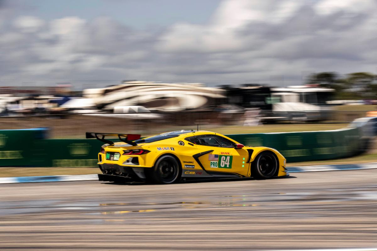 CORVETTE RACING AT SEBRING: Tandy Takes Third in WEC Qualifying