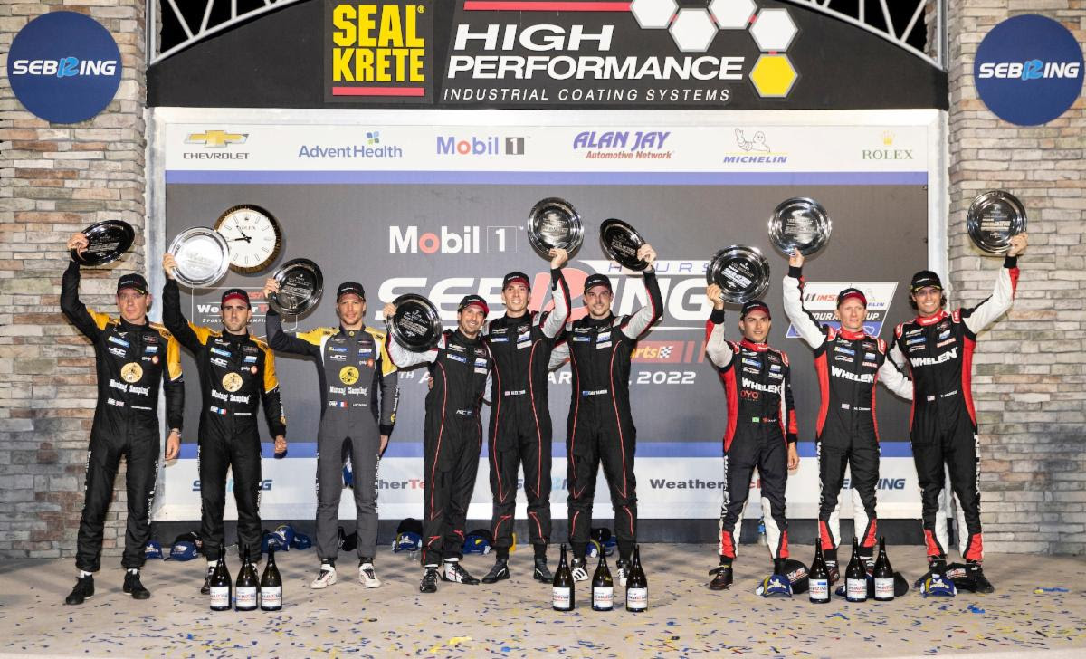 Cadillac sweeps DPi podium in Twelve Hours of Sebring