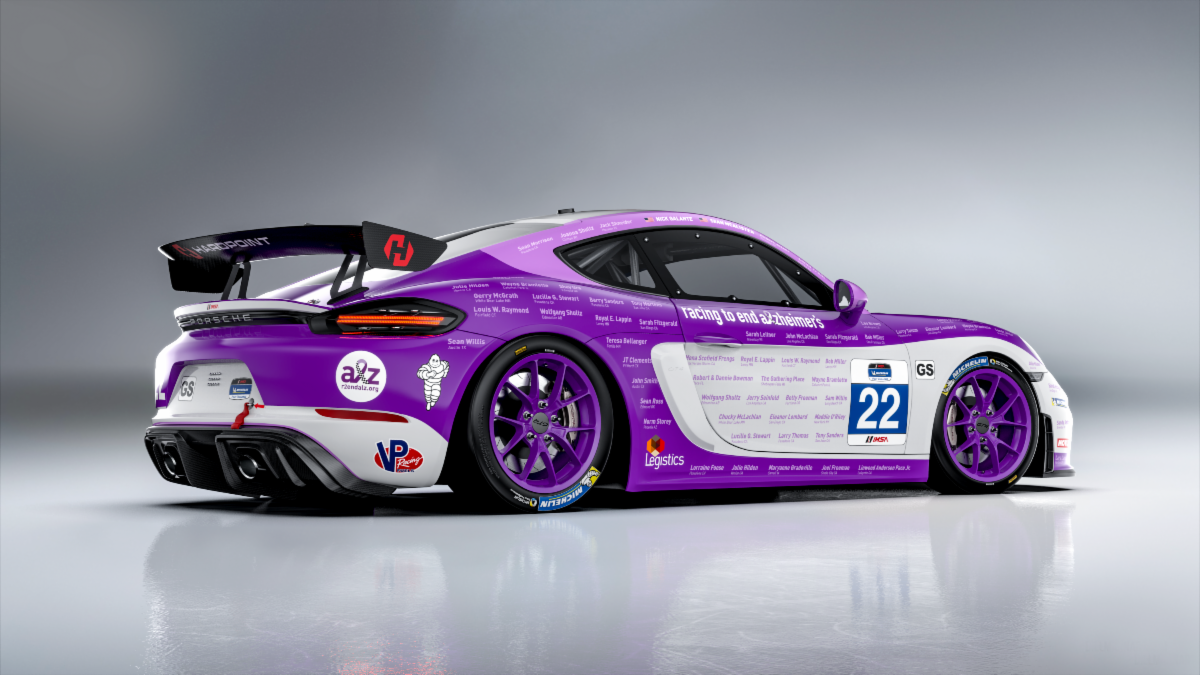 Hardpoint Expands To Michelin Pilot Challenge With Porsche 718 Cayman GT4 RS Clubsport with Nick Galante and Sean McAlister
