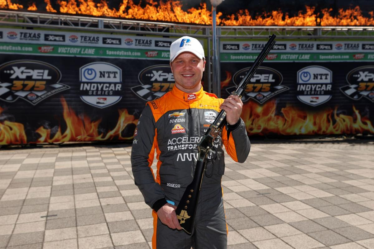 Rosenqvist Edges McLaughlin for XPEL 375 pole