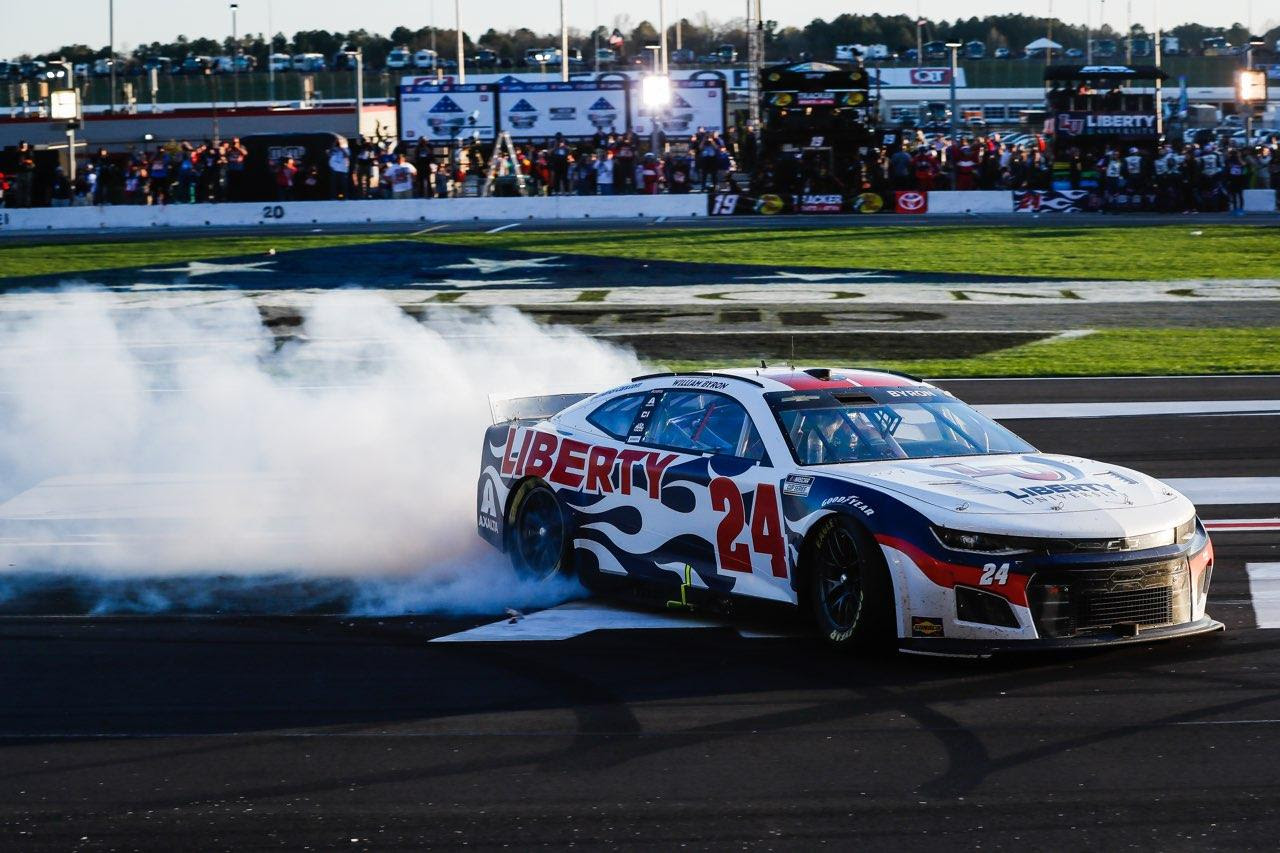 WILLIAM BYRON TAKES FOLDS OF HONOR QUIKTRIP 500 WIN ON RECORD-SETTING WEEKEND AT ATLANTA