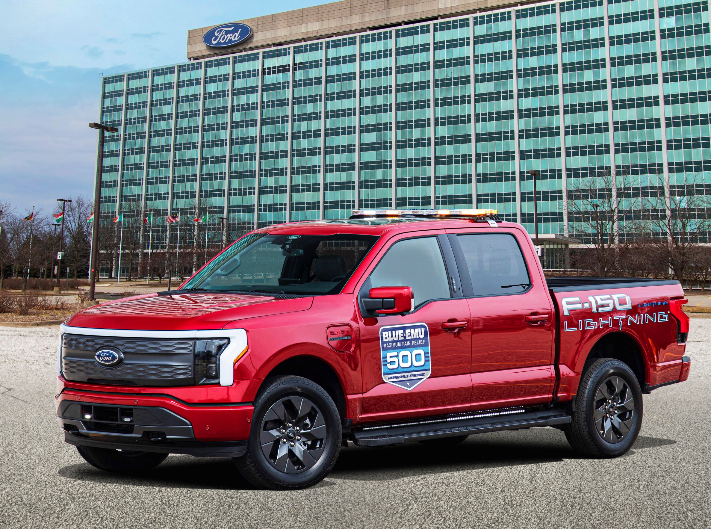 F-150 Lightning is First Electric Truck to Pace NASCAR Race; Will be Featured at Martinsville Speedway April 7-9