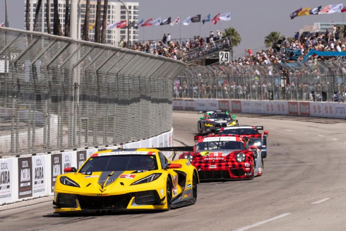 CORVETTE RACING AT LONG BEACH: Championship Lead in GTD PRO