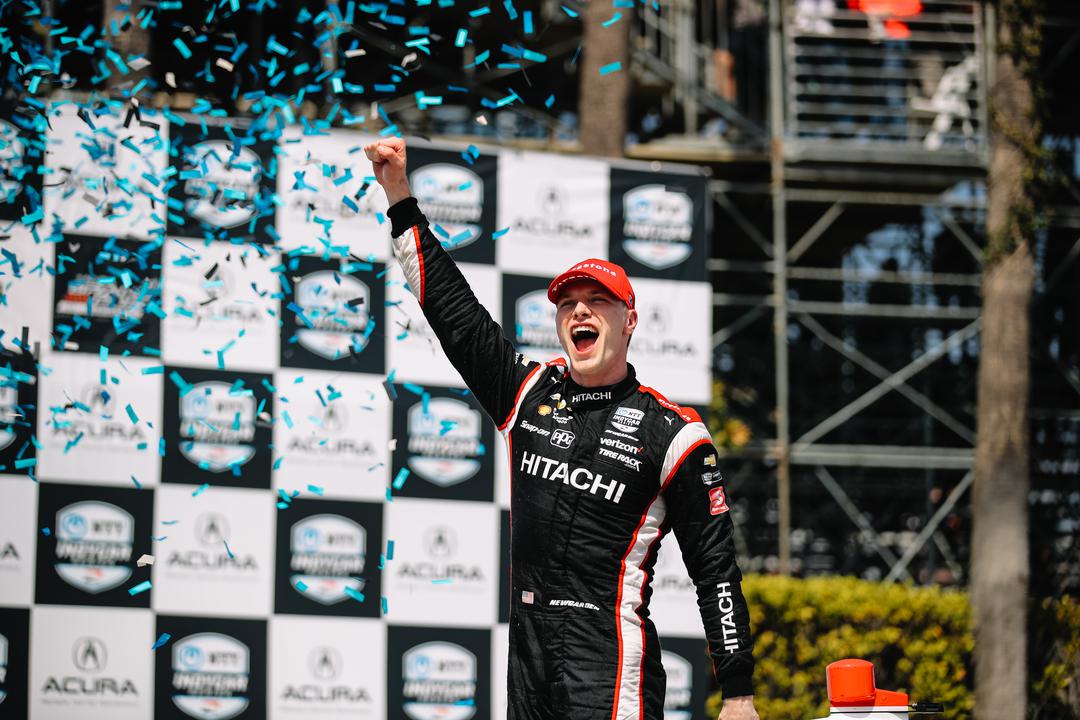 Newgarden goes back-to-back with his first IndyCar victory at the Streets of Long Beach