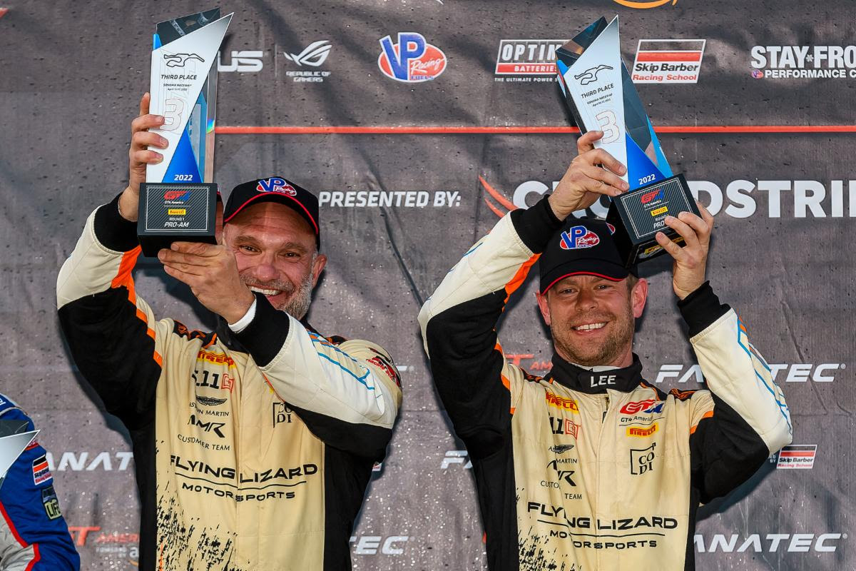 Flying Lizard Motorsports Kicks Off SRO America Season with Podium Finish