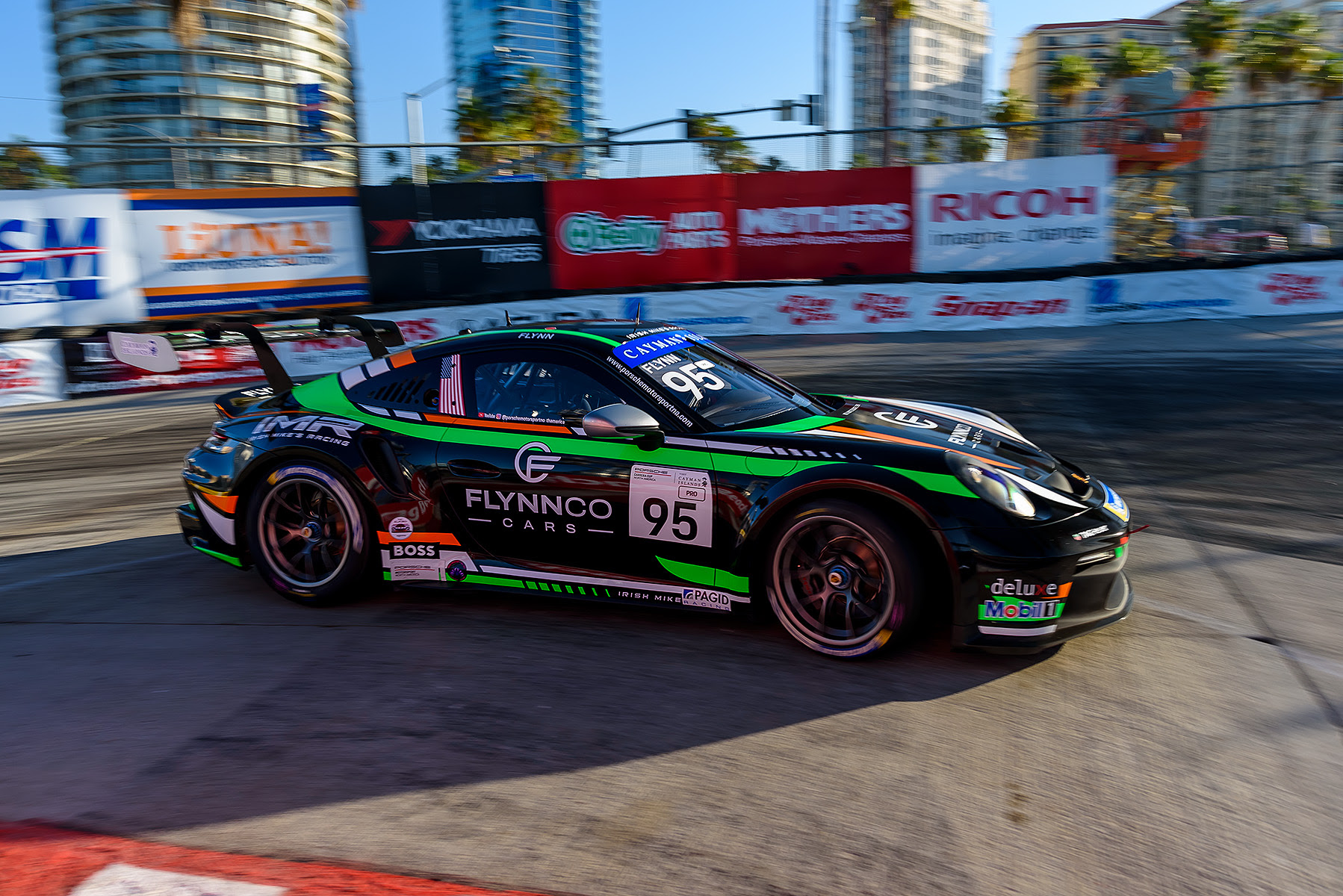 Irish Mike’s Flynn Enjoys First Taste of Street Racing at Long Beach