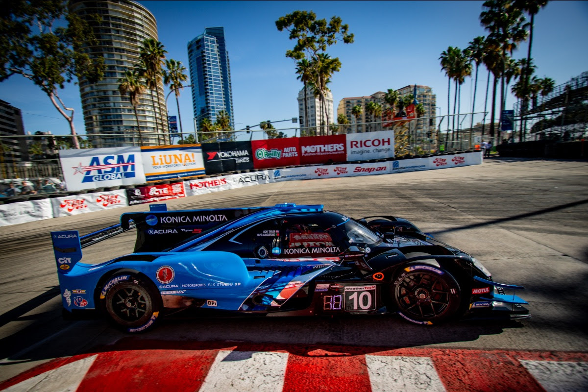 No. 10 Konica Minolta Acura ARX-05 Team Qualify in Sixth Position for the Acura Grand Prix of Long Beach
