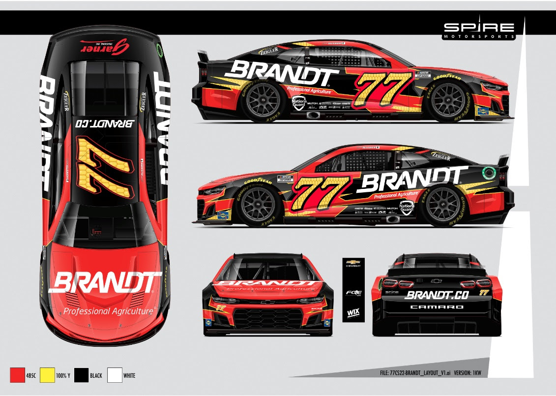 SPIRE MOTORSPORTS WELCOMES GARNER TRUCKING TO FAMILY OF PARTNERS