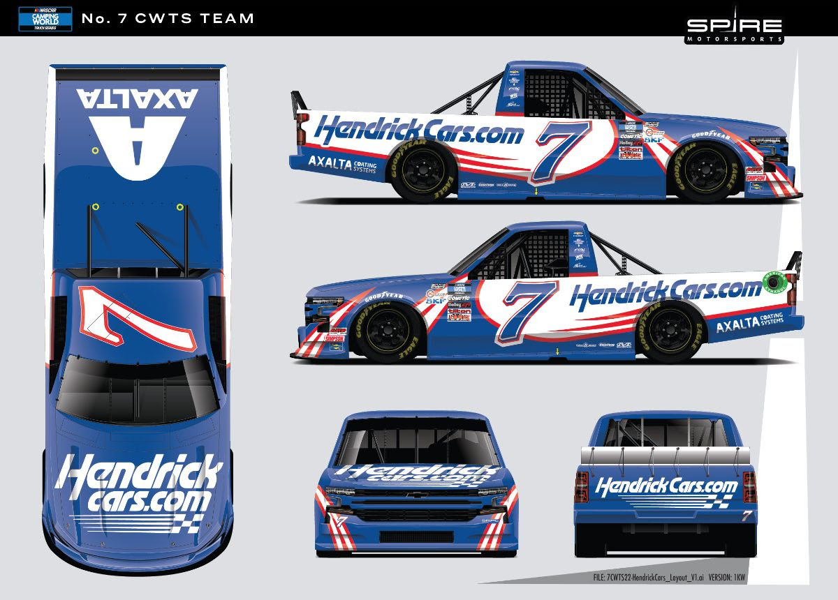WILLIAM BYRON TO PILOT SPIRE MOTORSPORTS’ NO. 7 CHEVY SILVERADO AT MARTINSVILLE SPEEDWAY