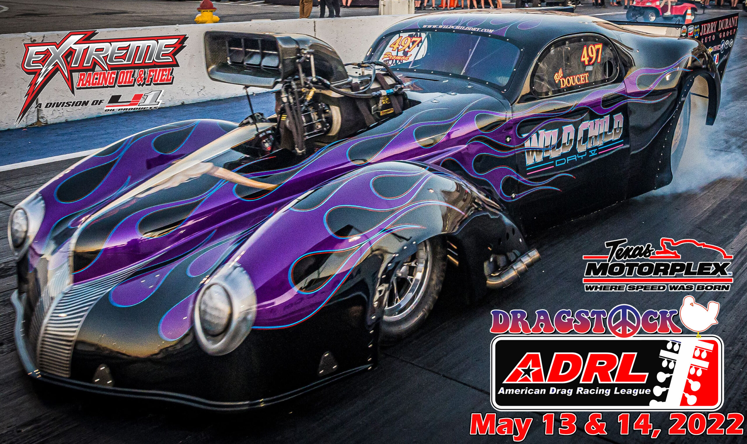 ’22 ADRL Tour Kicks Off May 13-14 at Texas Motorplex With Dragstock