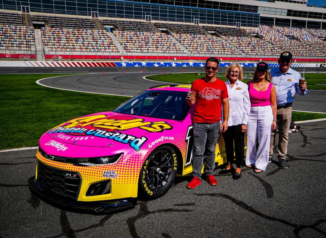 Andy’s Frozen Custard® and Kaulig Racing Announce 2022 Partnership with AJ Allmendinger
