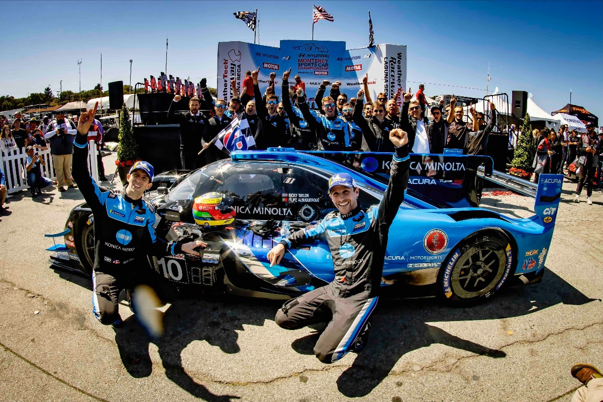 No. 10 Konica Minolta Acura ARX-05 Return to the Top Step of the Podium in Style