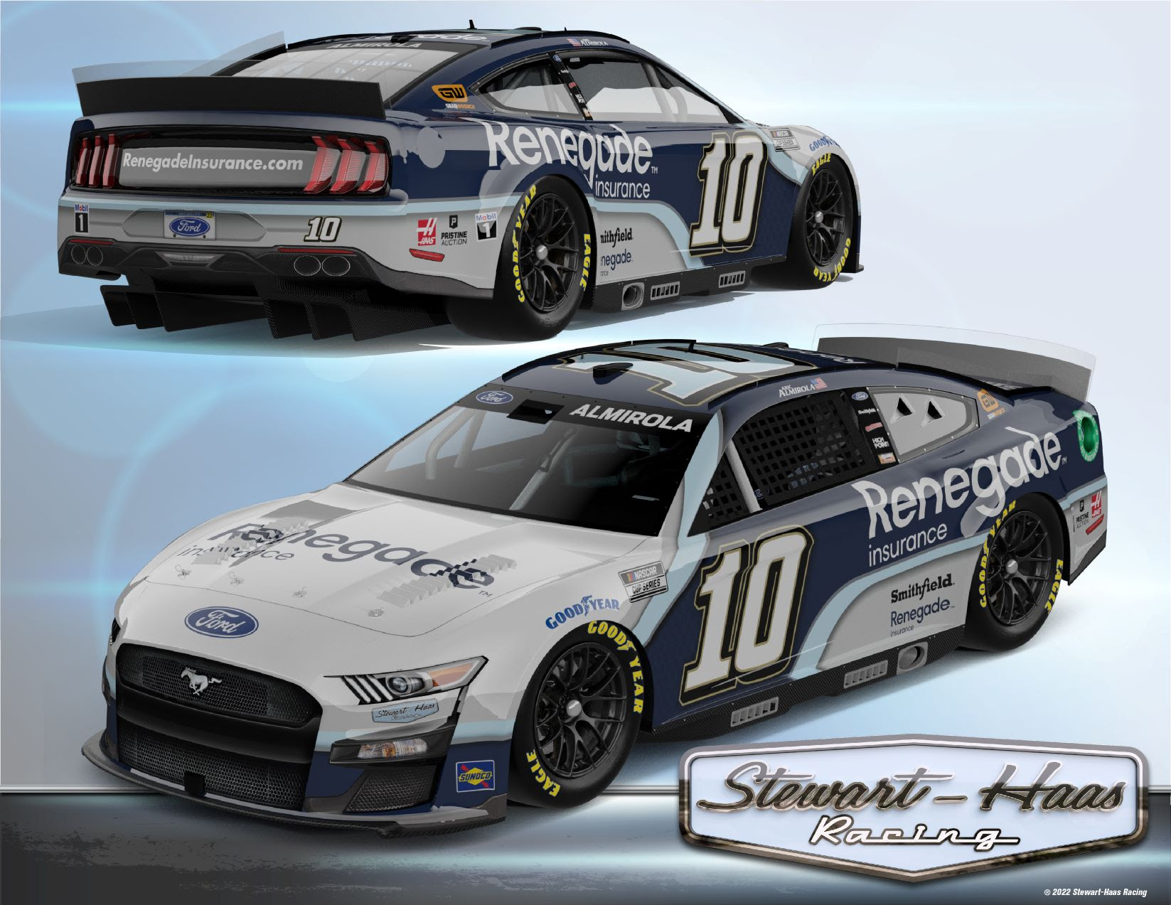 Renegade™ Partners with Stewart-Haas Racing